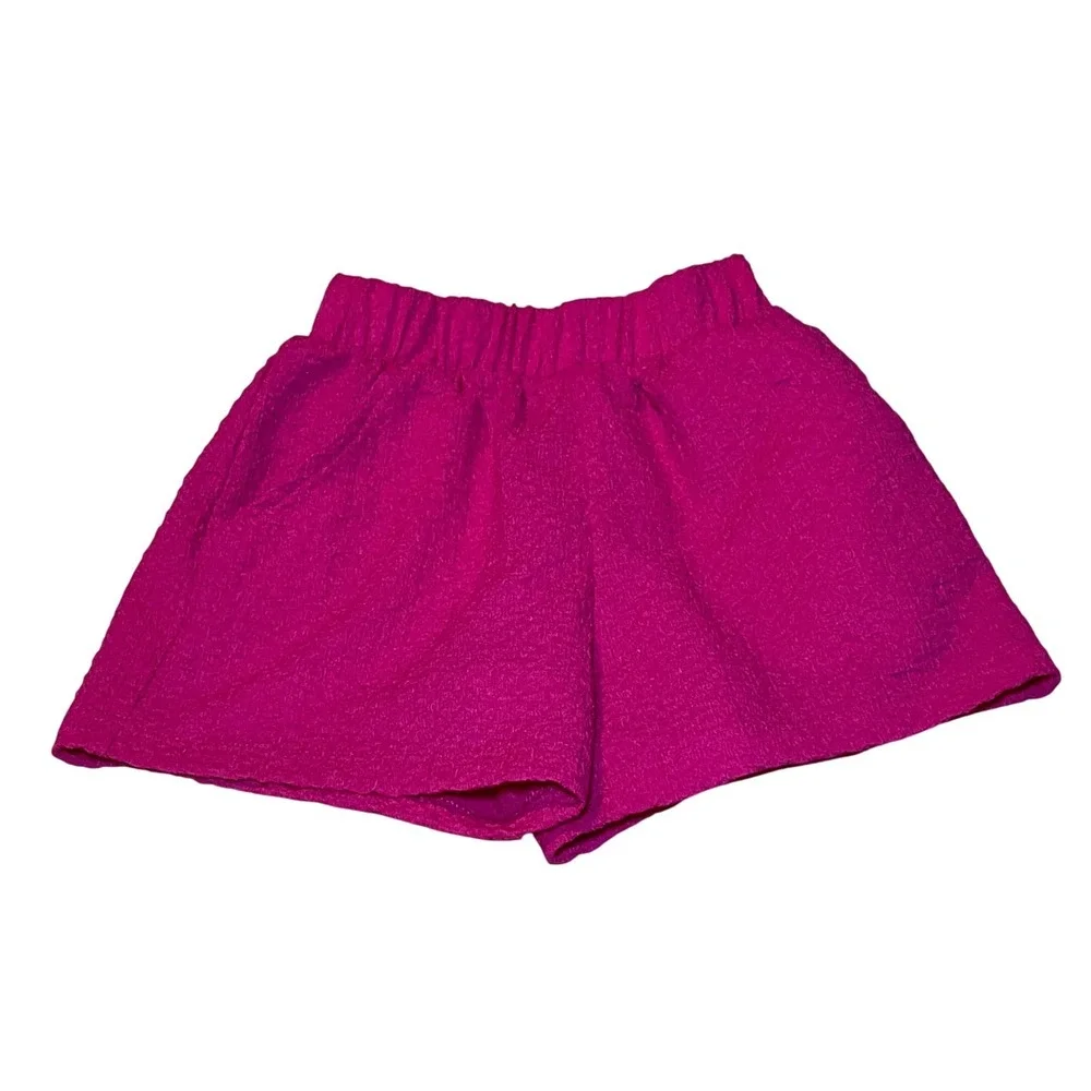 Cat & Jack Wonder Nation Kids XS 4-5 Pink Rainbow Fruit Shirt Shorts Set